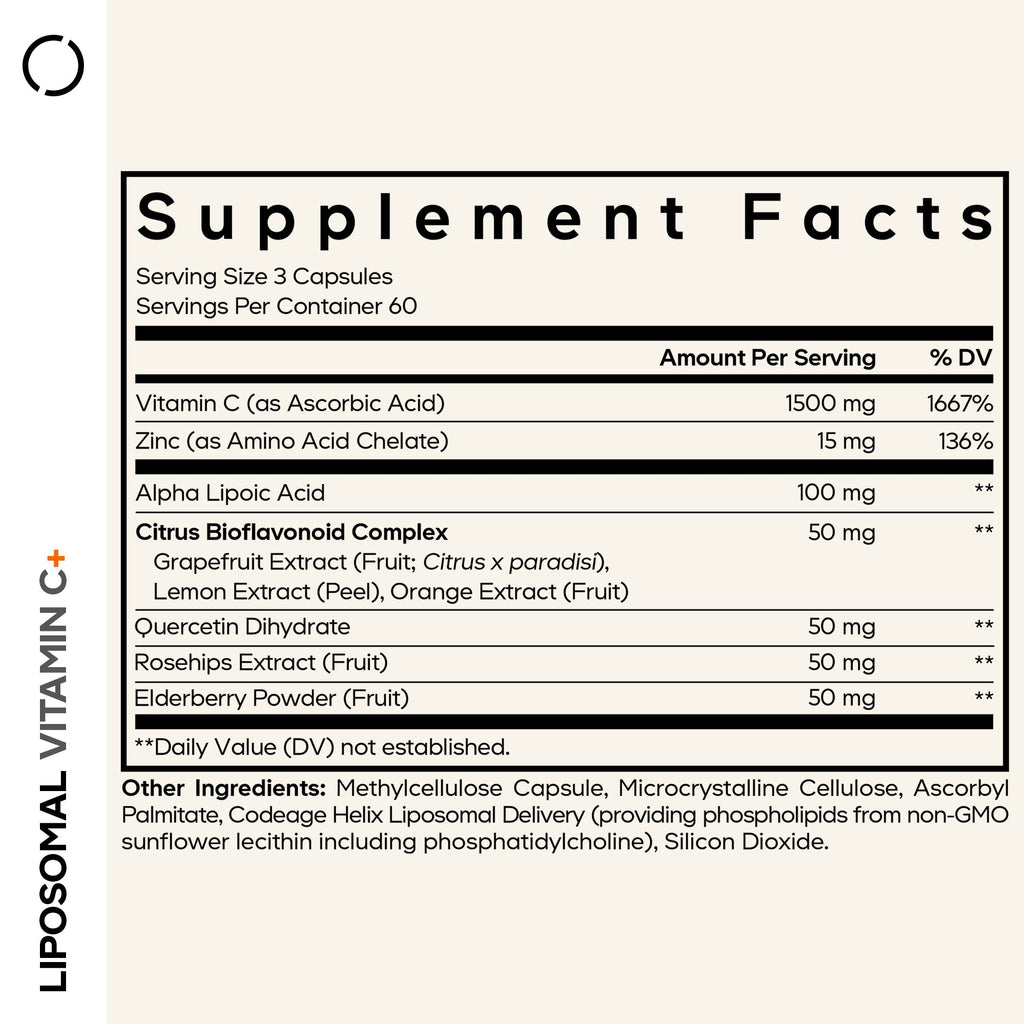 Routine Ready Liposomal Vitamin C+ Capsules for daily home and personal routines with general everyday essentials
