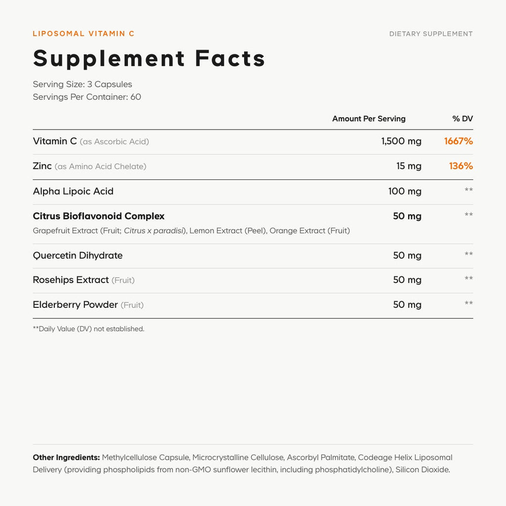 Routine Ready Liposomal Vitamin C+ Capsules for daily home and personal routines with general everyday essentials