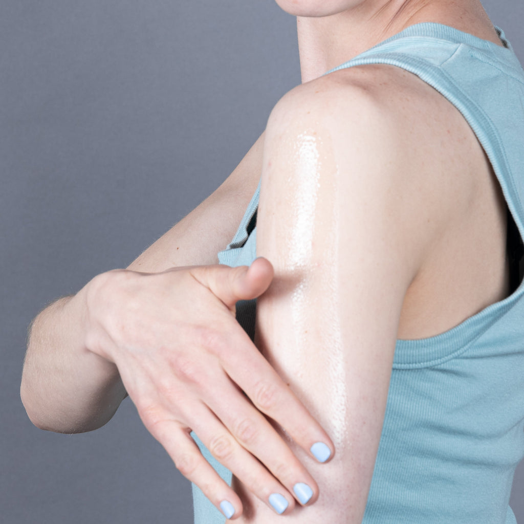 Home Essentials Body Oil for daily home and personal routines with pantry foods and beverages