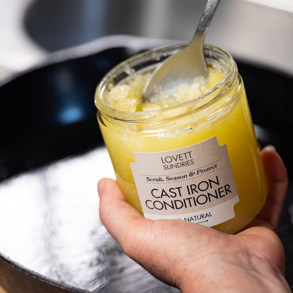 Routine Ready Cast Iron Conditioner for daily home and personal routines with hair care
