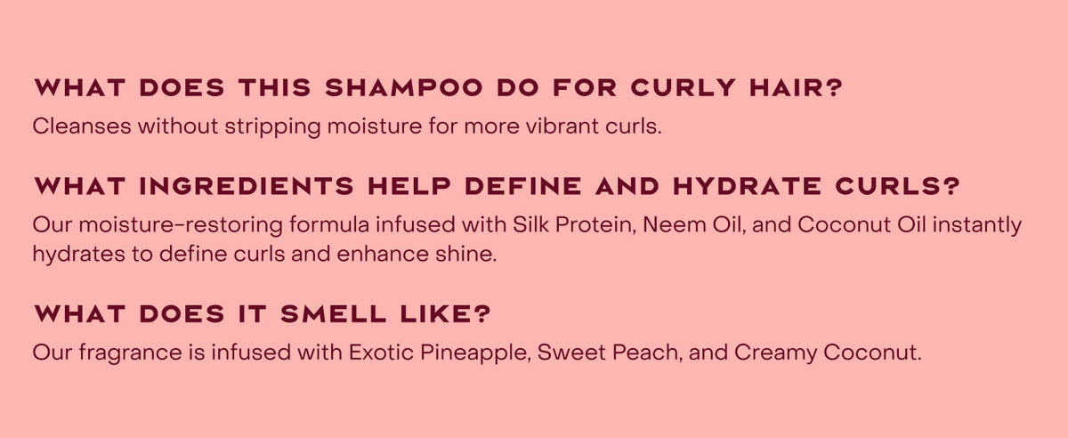 Daily Care Conditioner - Curl + Shine for daily home and personal routines with hair care