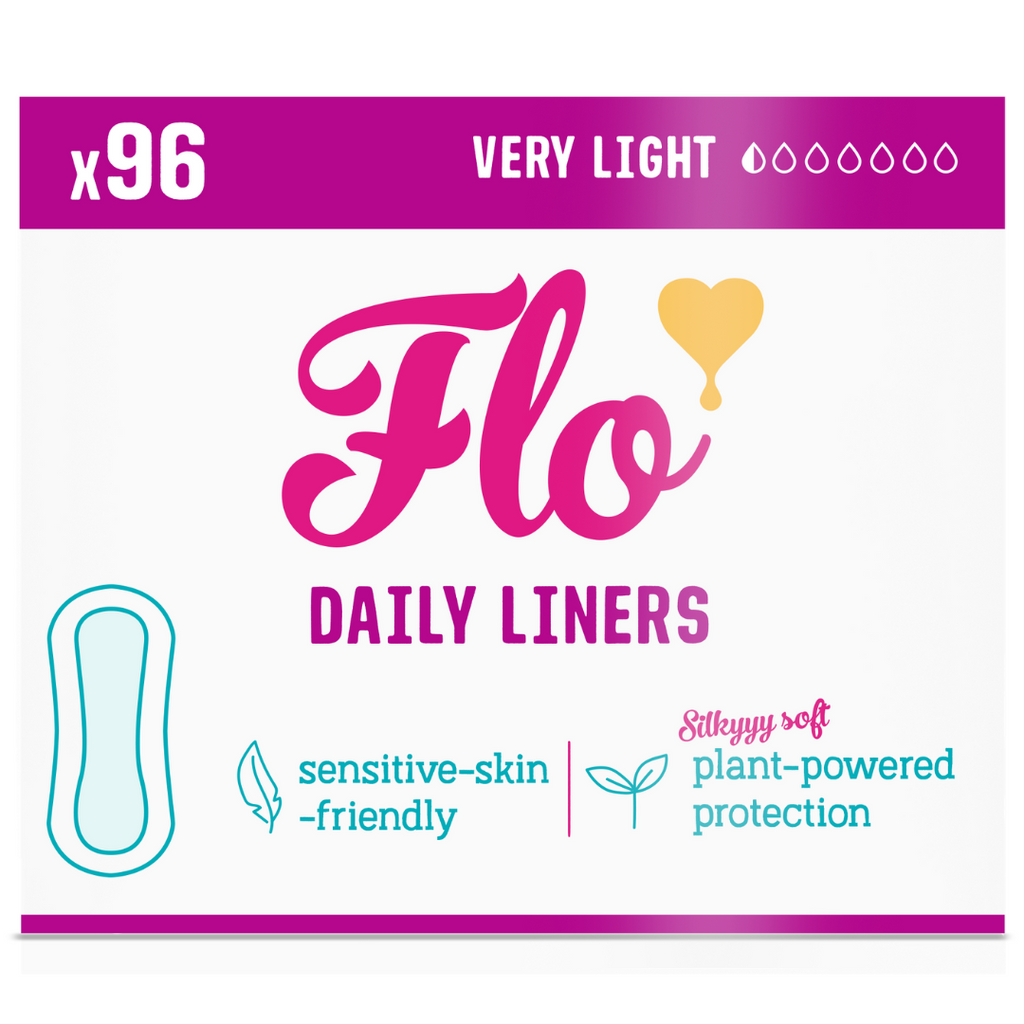 Daily Care Flo Organic Bamboo Panty Liners Wrapped for daily home and personal routines with bath body and hygiene