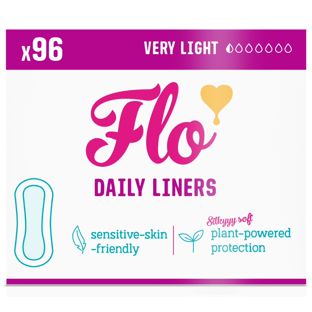 Daily Care Flo Organic Bamboo Panty Liners Wrapped for daily home and personal routines with bath body and hygiene