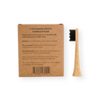 Everyday Home Bamboo Electric Toothbrush Heads - Sonicare Compatible for daily home and personal routines with oral care