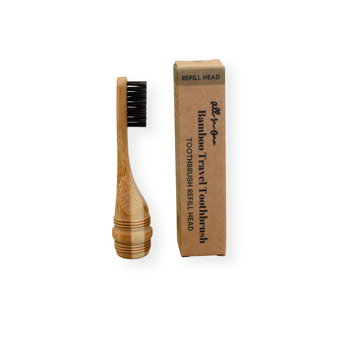 All-in-One Bamboo Travel Toothbrush 2.0 Head - Refill Head