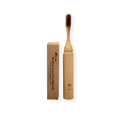 All-in-One Bamboo Travel Toothbrush 2.0 - Castor Oil Bristles