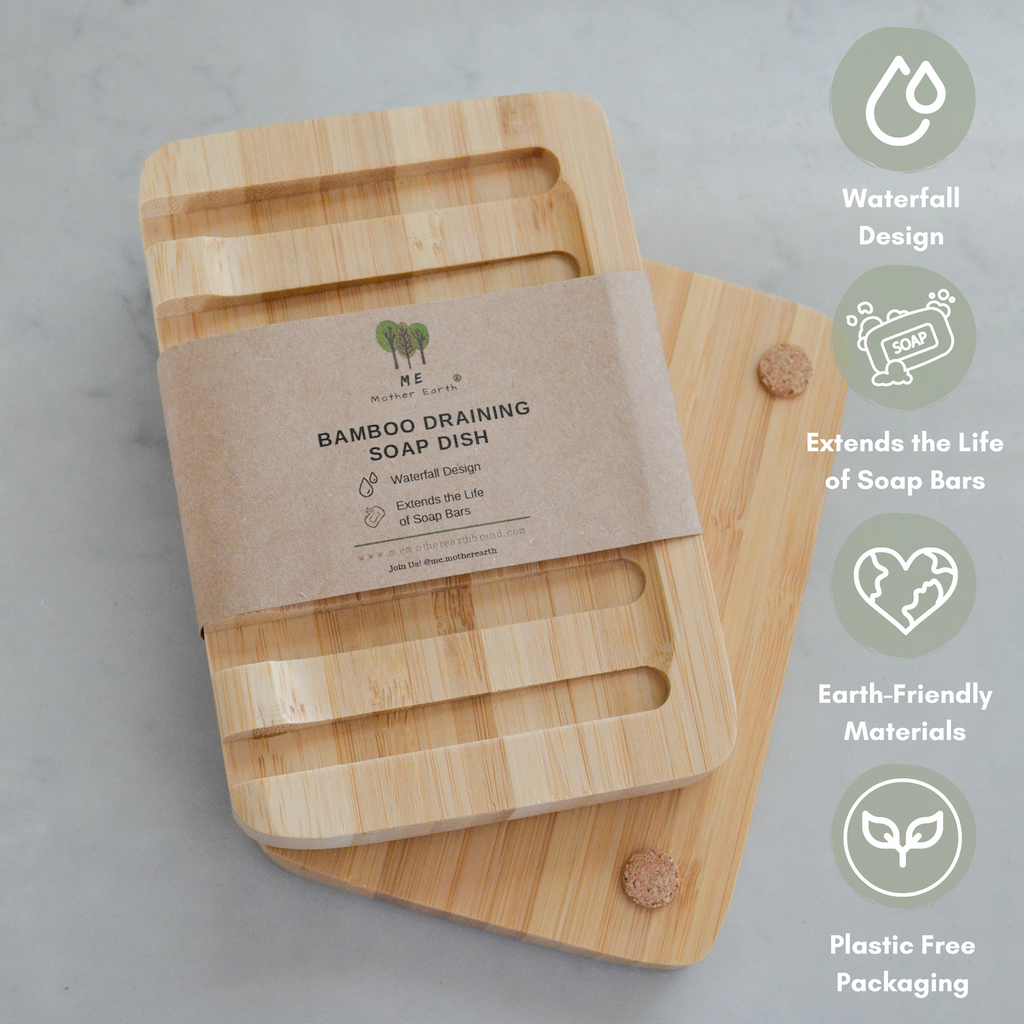 Routine Ready Bamboo Draining Soap Dish for daily home and personal routines with bath body and hygiene