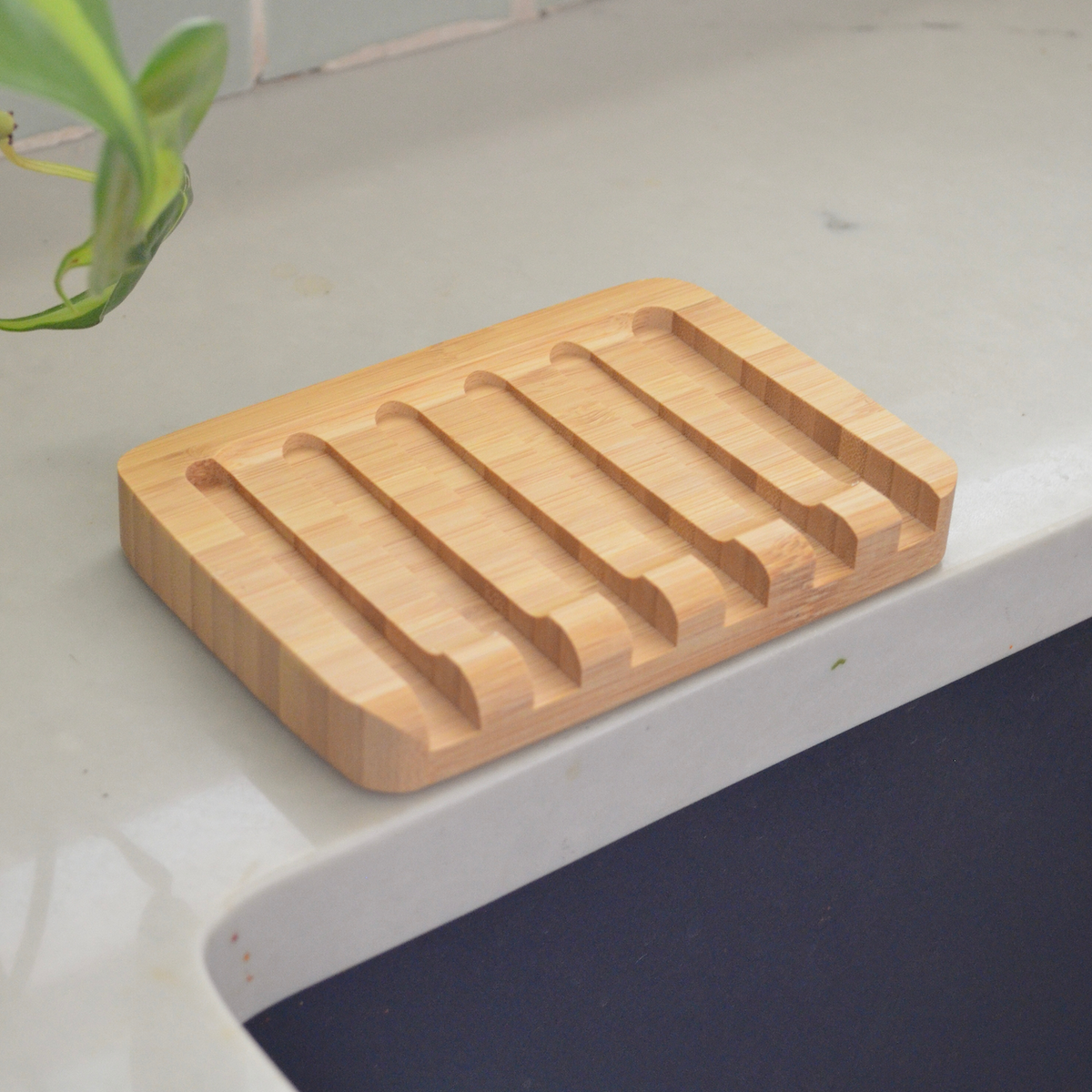 Routine Ready Bamboo Draining Soap Dish for daily home and personal routines with bath body and hygiene