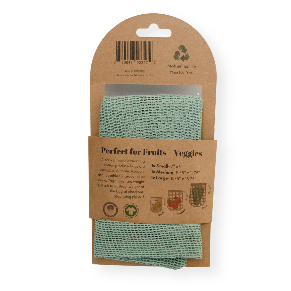 Practical Living Cotton Mesh Produce Bags Pack for daily home and personal routines with general everyday essentials