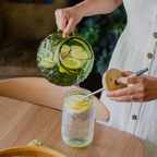 Routine Ready Bamboo Mason Jar Lids for daily home and personal routines with home organization and everyday goods