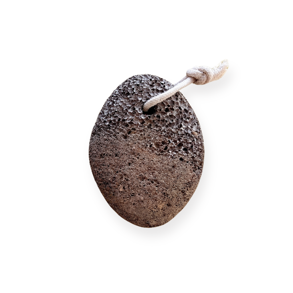 Lava Pumice Stone with Cotton Hanging Loop