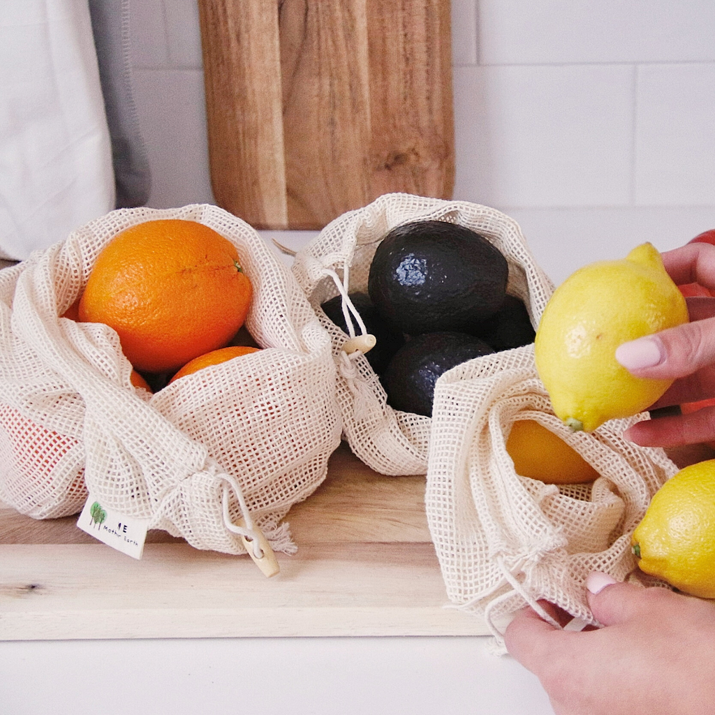 Practical Living Cotton Mesh Produce Bags Pack for daily home and personal routines with general everyday essentials