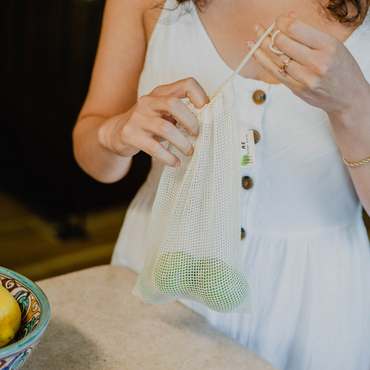 Practical Living Cotton Mesh Produce Bags Pack for daily home and personal routines with general everyday essentials