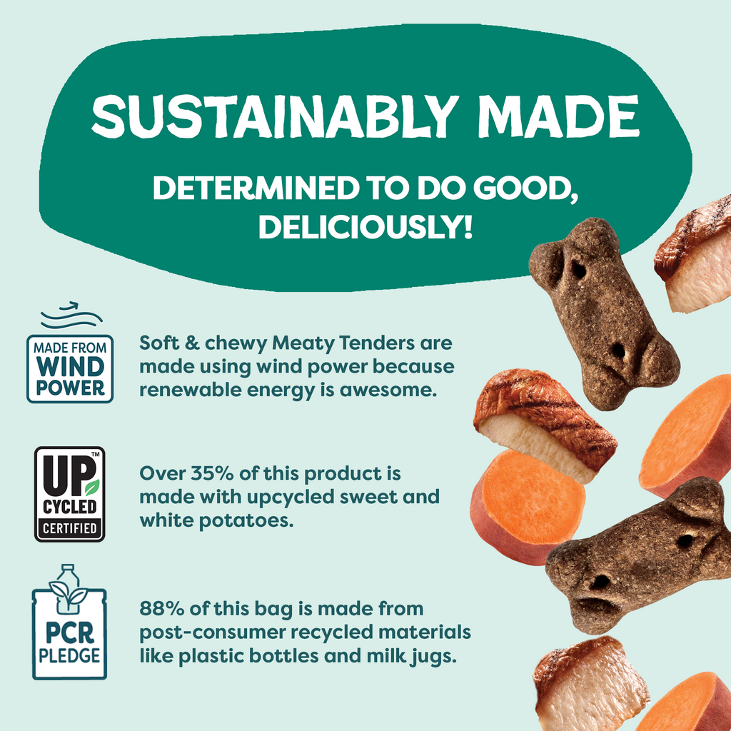 Everyday Home Dog Meaty Tenders Treats - Soft and Chewy for daily home and personal routines with pet care treats and accessories