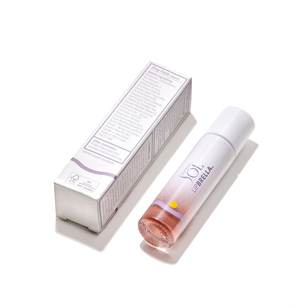 Everyday Home LIPBRELLA fully Mineral Tinted Lip Oil SPF 20 for daily home and personal routines with pantry foods and beverages