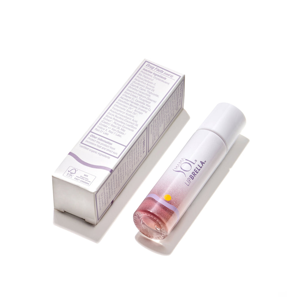 Everyday Home LIPBRELLA fully Mineral Tinted Lip Oil SPF 20 for daily home and personal routines with pantry foods and beverages