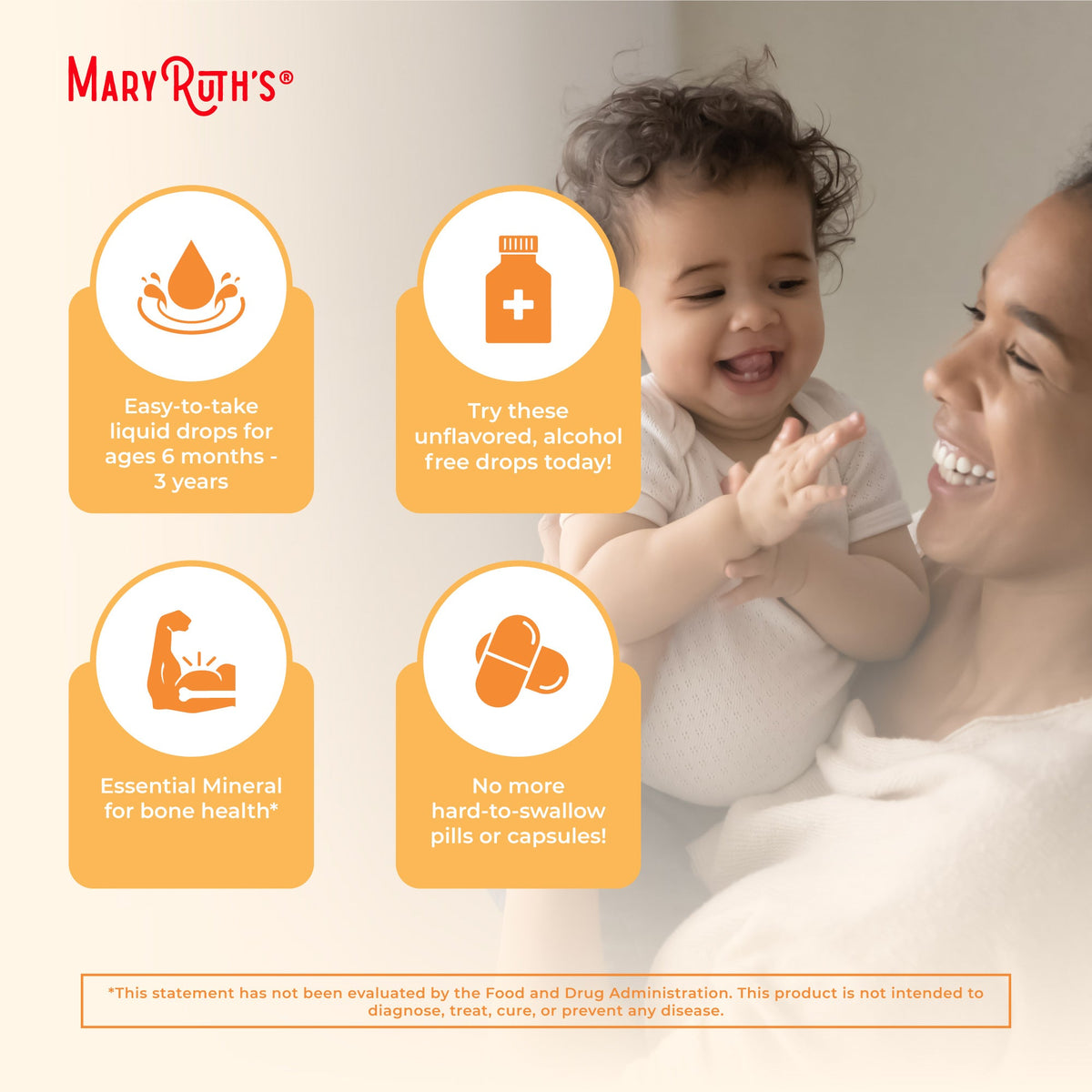 Routine Ready Infant and Toddler Vitamin D3 Drops for daily home and personal routines with general everyday essentials