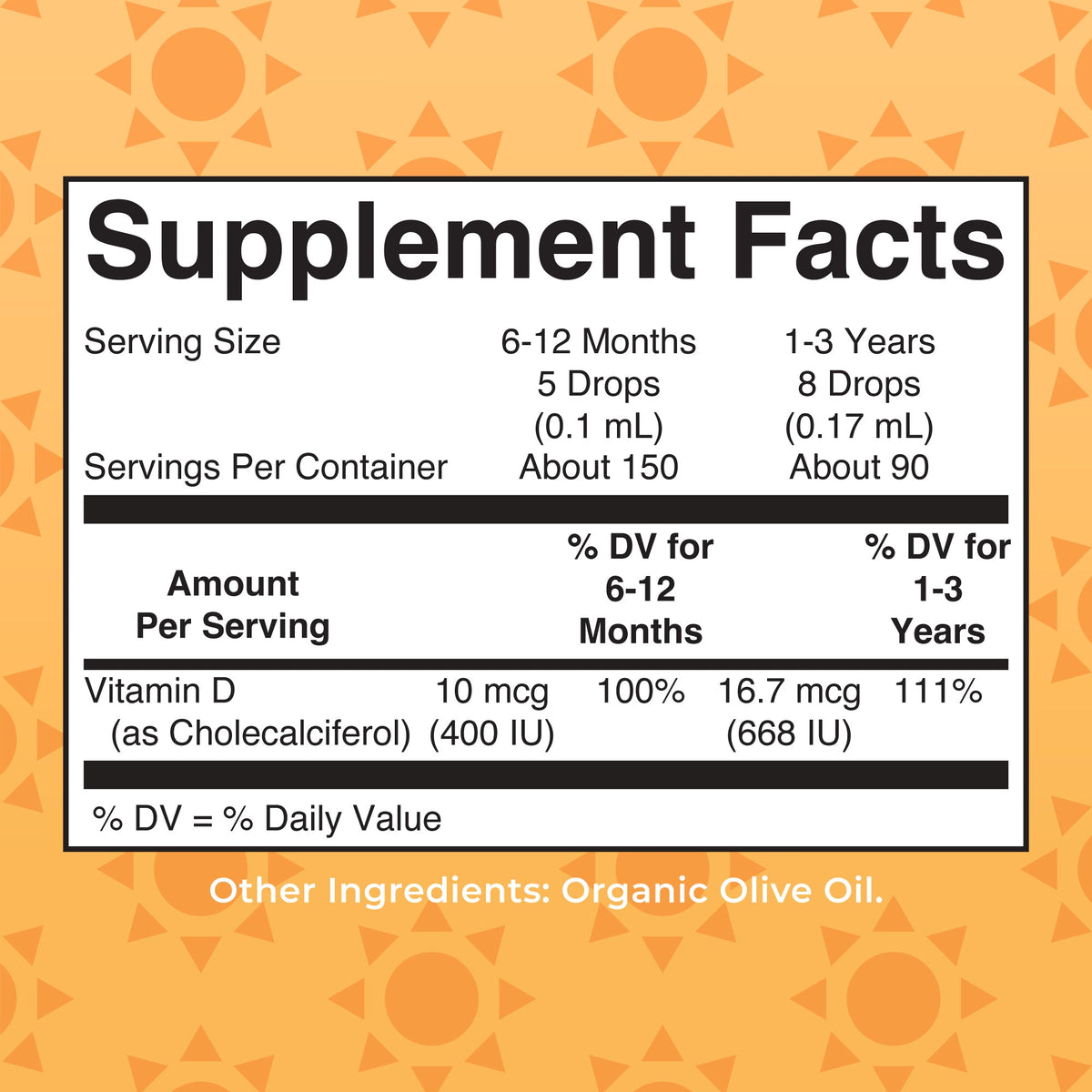 Routine Ready Infant and Toddler Vitamin D3 Drops for daily home and personal routines with general everyday essentials