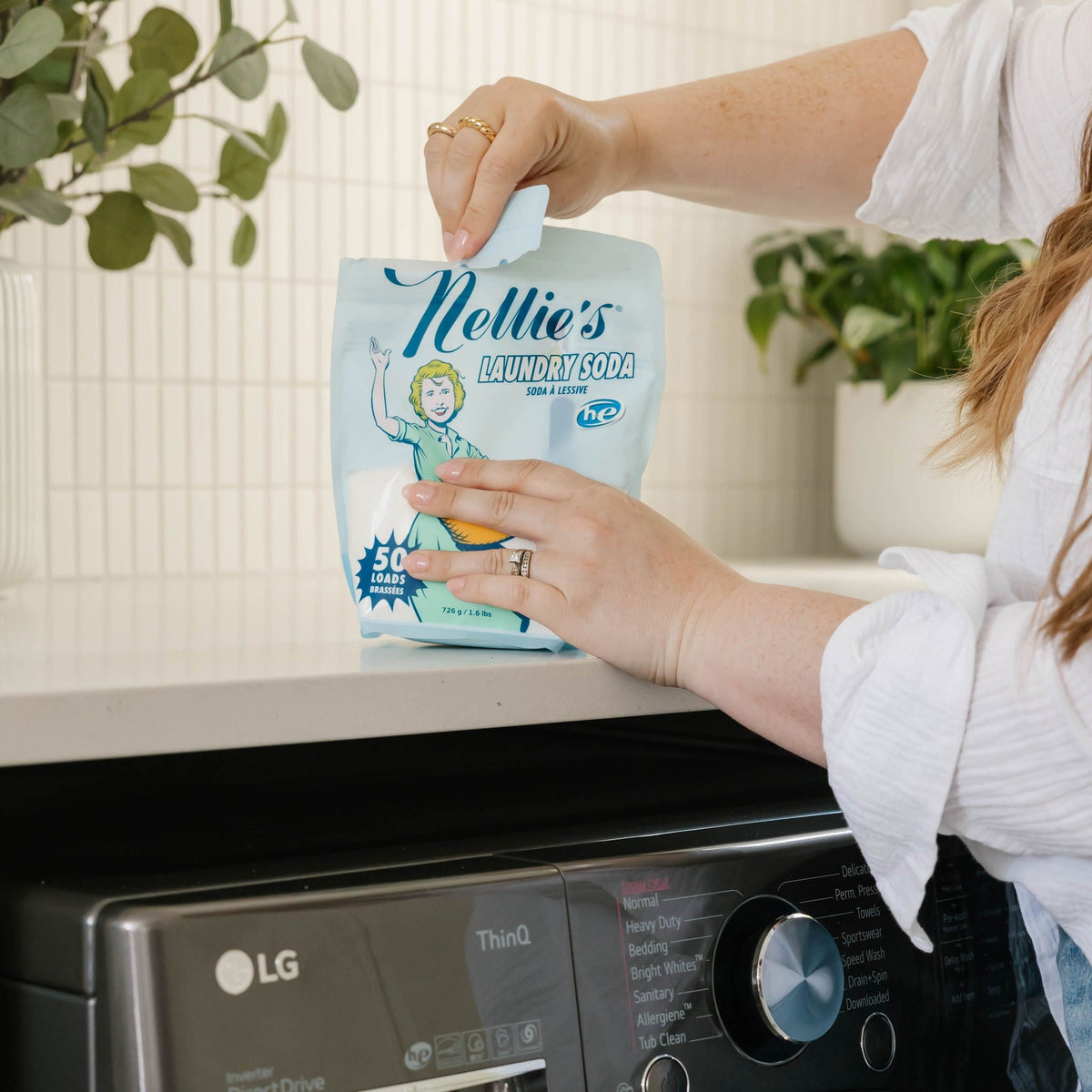 Home Essentials Laundry Soda for daily home and personal routines with cleaning laundry and paper products