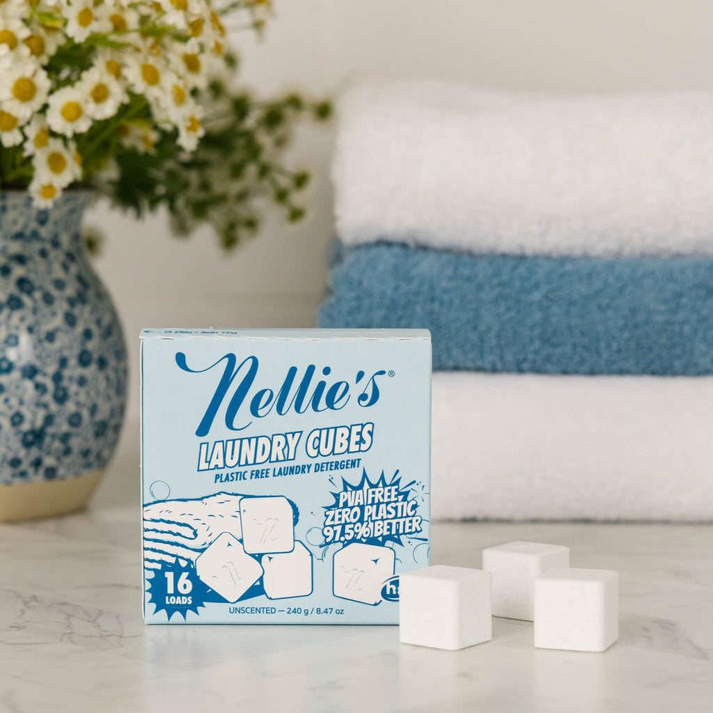 Routine Ready Laundry Detergent Cubes - Unscented for daily home and personal routines with cleaning laundry and paper products