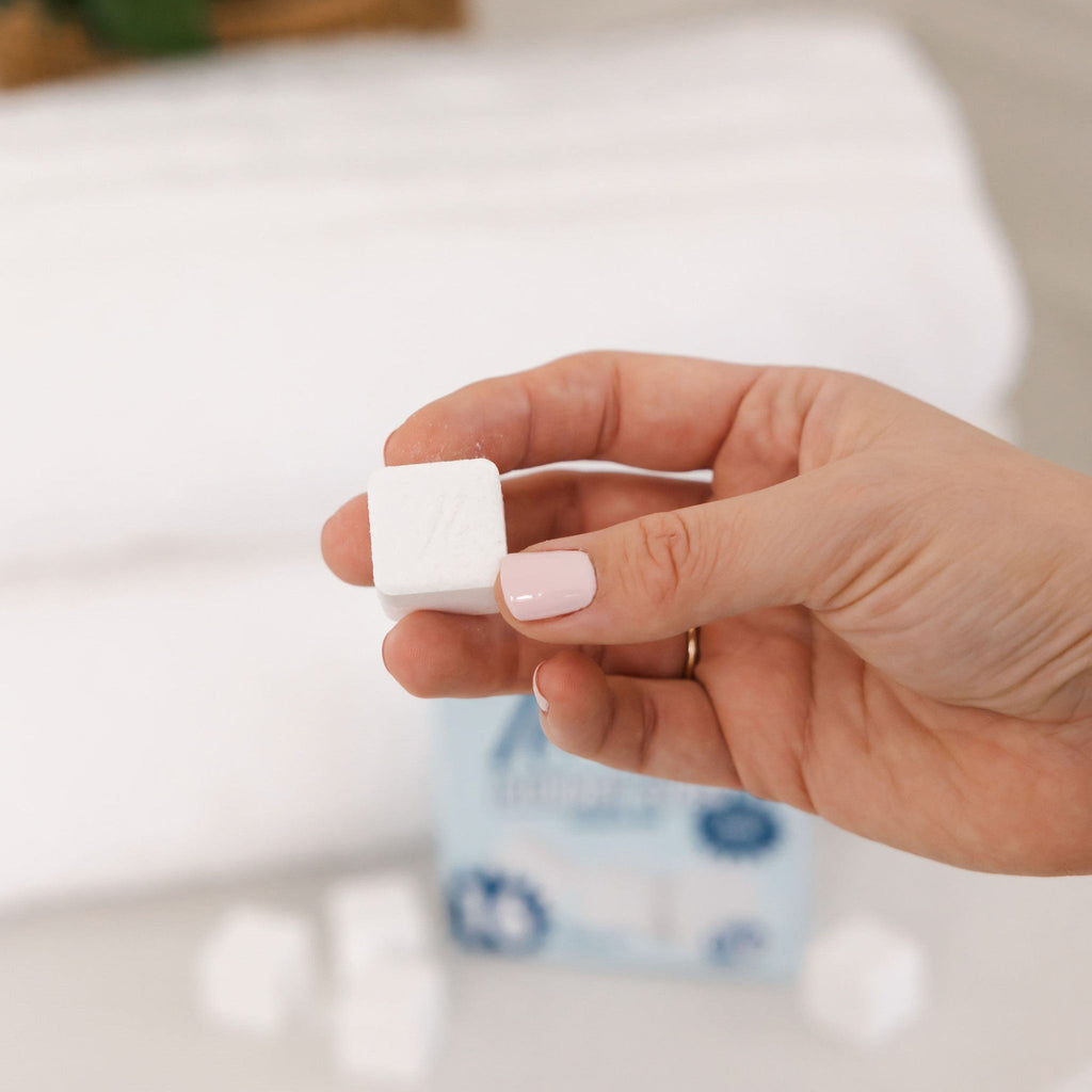 Routine Ready Laundry Detergent Cubes - Unscented for daily home and personal routines with cleaning laundry and paper products