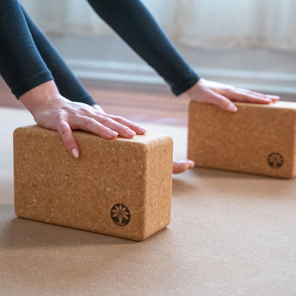 Home Essentials Cork Yoga Block Set for daily home and personal routines with general everyday essentials