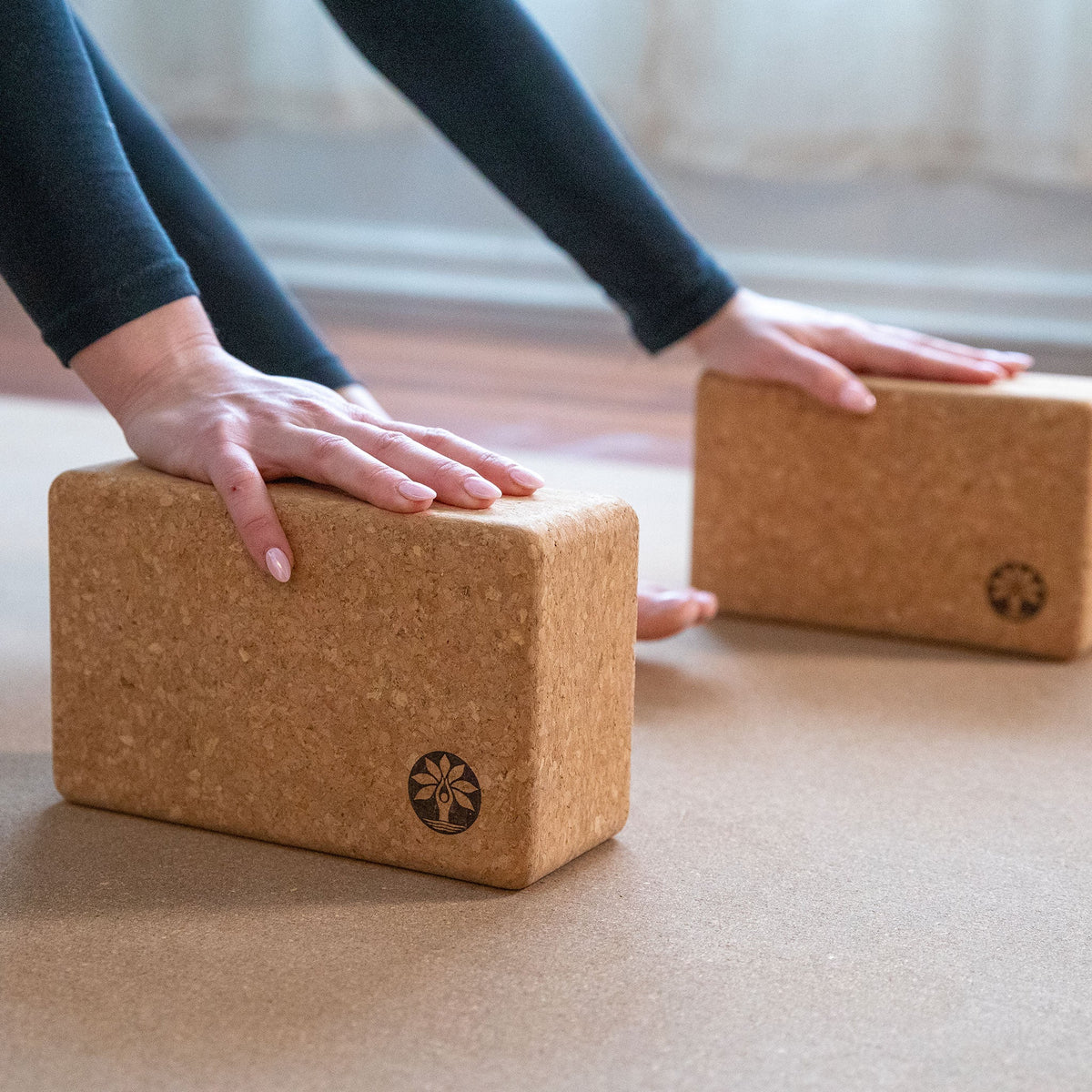 Home Essentials Cork Yoga Block Set for daily home and personal routines with general everyday essentials