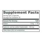 Daily Care Hyaluronic Acid, 100 mg for daily home and personal routines with general everyday essentials