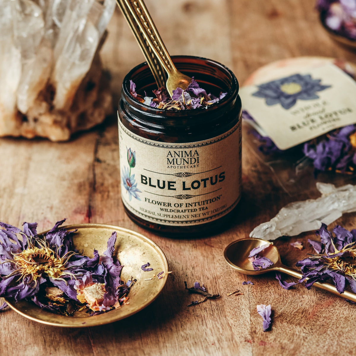 Everyday Home BLUE LOTUS Tea, Flower of Intuition for daily home and personal routines with cookware food storage and kitchen tools