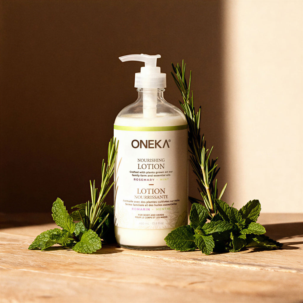 Home Essentials Body Lotion - Rosemary and Mint for daily home and personal routines with general everyday essentials