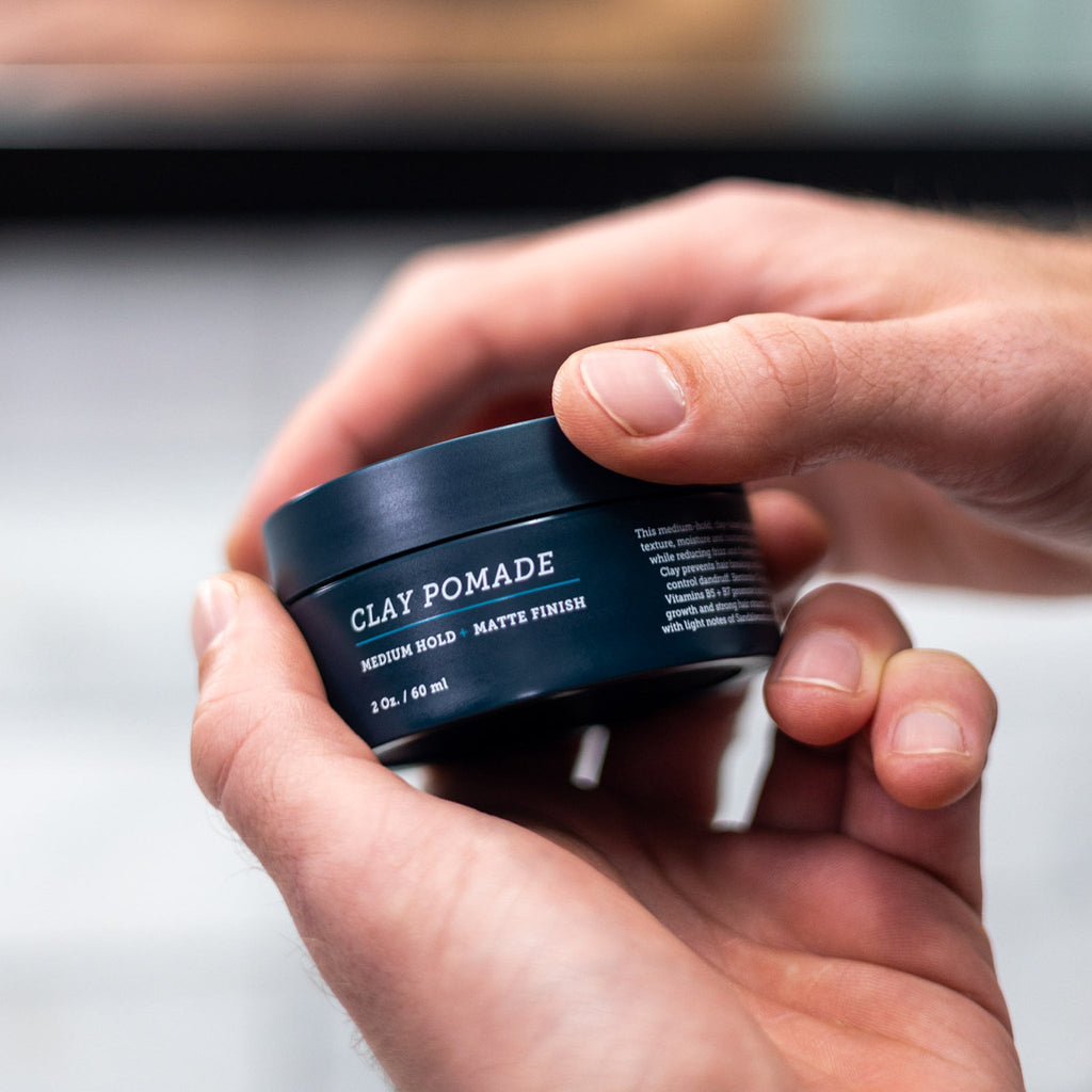Practical Living Clay Pomade for daily home and personal routines with general everyday essentials