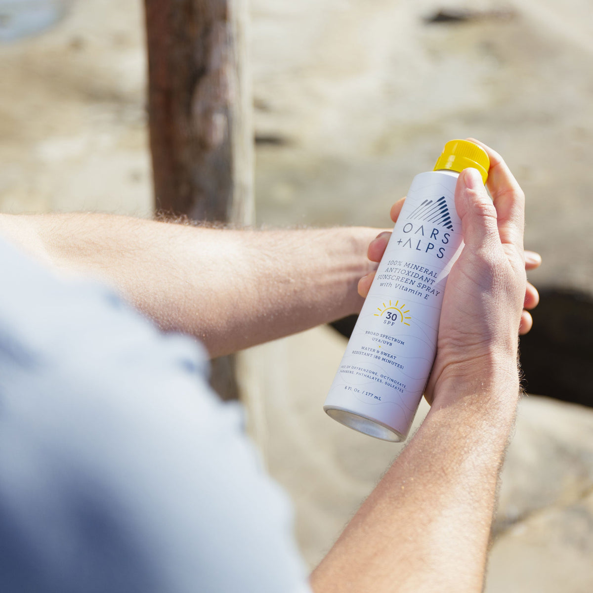 Daily Care fully Mineral Antioxidant Sunscreen Spray - SPF 30 for daily home and personal routines with facial skin and sun care