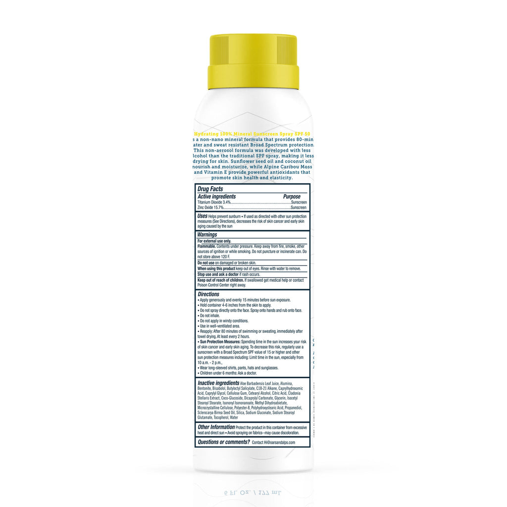 Practical Living fully Mineral Antioxidant Sunscreen Spray - SPF 50 for daily home and personal routines with facial skin and sun care