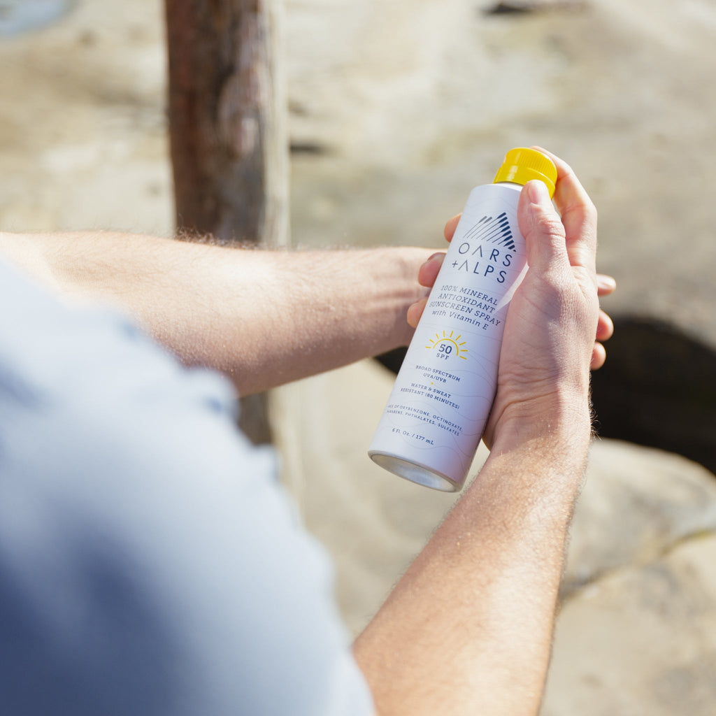 Practical Living fully Mineral Antioxidant Sunscreen Spray - SPF 50 for daily home and personal routines with facial skin and sun care