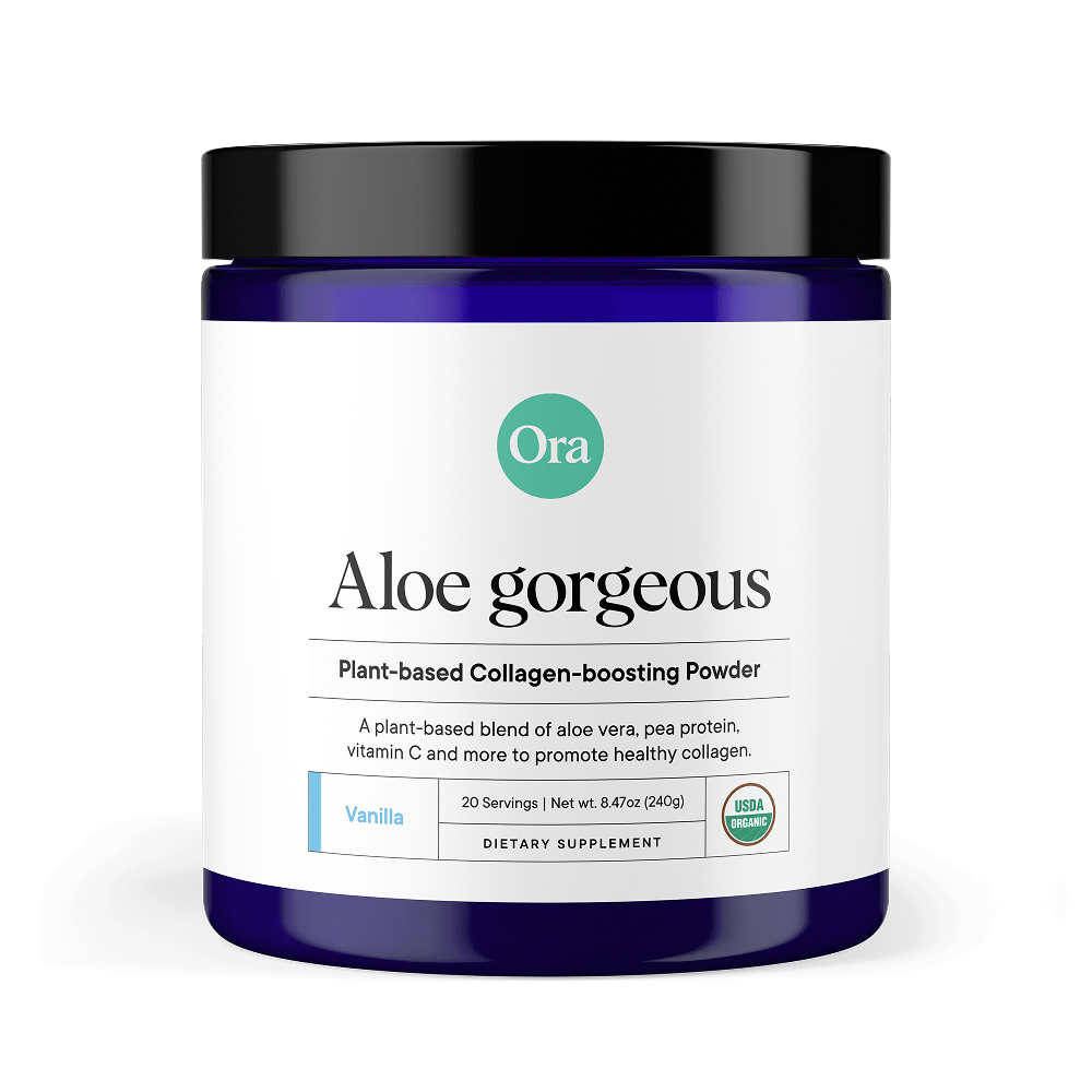 Aloe Gorgeous: Vegan Collagen-Boosting Powder