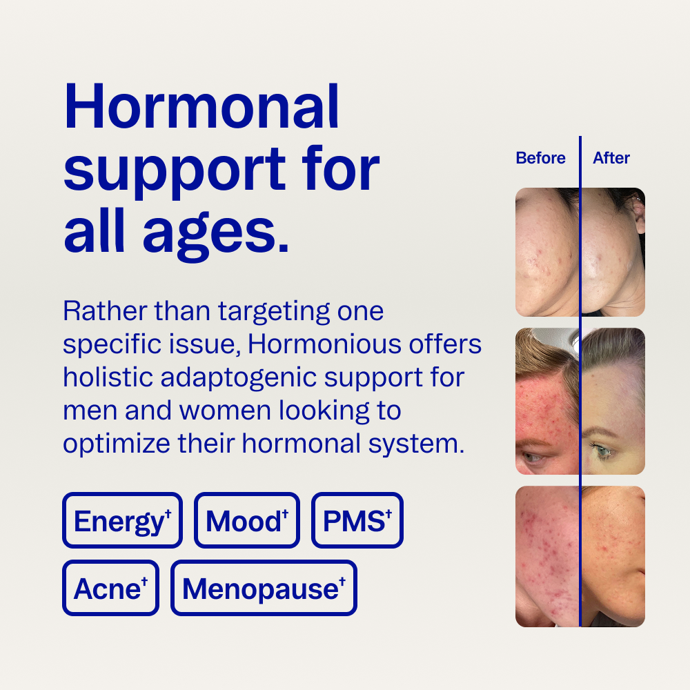 Practical Living Hormonious Hormonal Balance and Support Capsules for daily home and personal routines with general everyday essentials