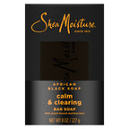 Everyday Home African Black Bar Soap - Calm and Clearing for daily home and personal routines with bath body and hygiene