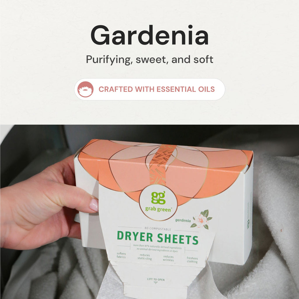 Practical Living Classic Dryer Sheets - Gardenia for daily home and personal routines with garden plant and outdoor supplies