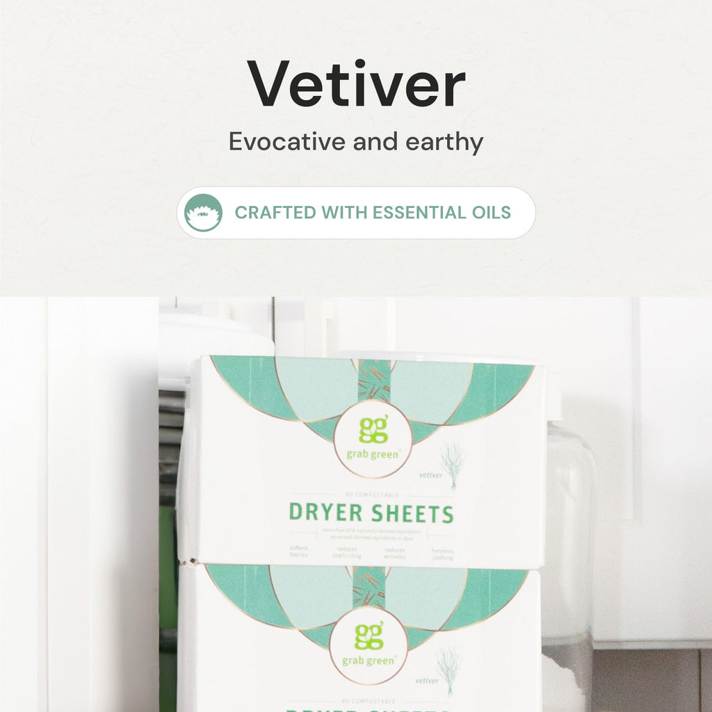 Routine Ready Classic Dryer Sheets - Vetiver for daily home and personal routines with general everyday essentials