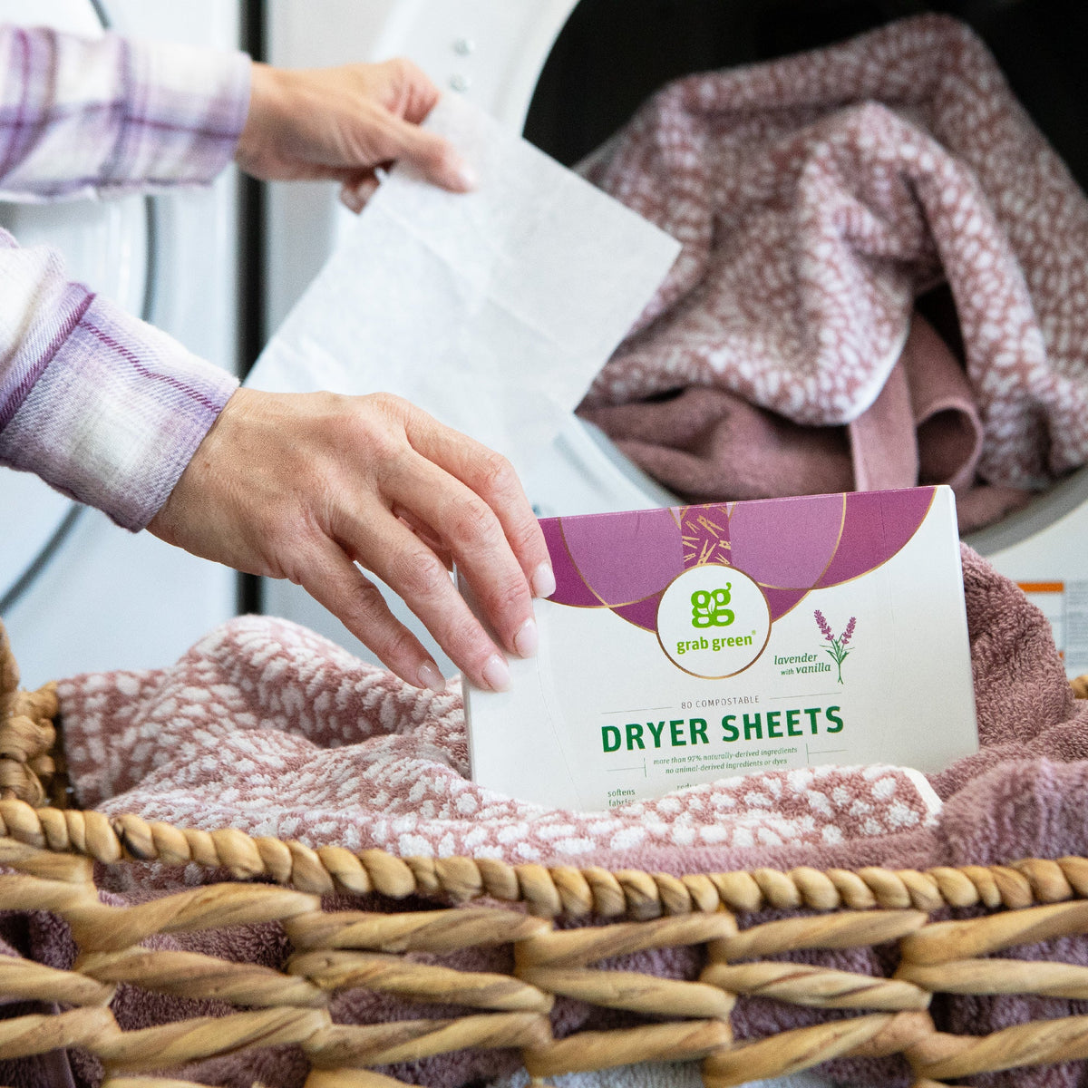 Home Essentials Classic Dryer Sheets - Lavender with Vanilla for daily home and personal routines with general everyday essentials