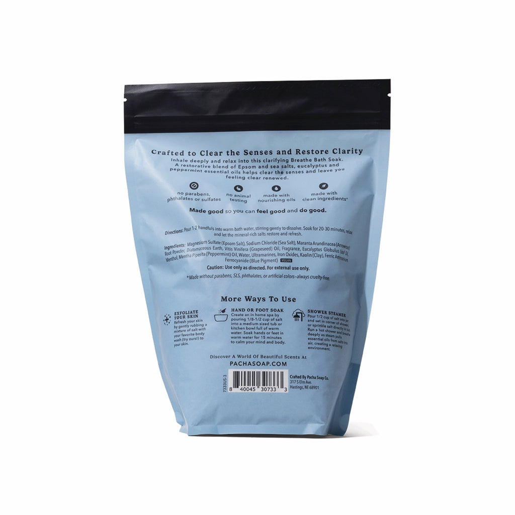 Home Essentials Breathe Epsom Salt Soak for daily home and personal routines with bath body and hygiene