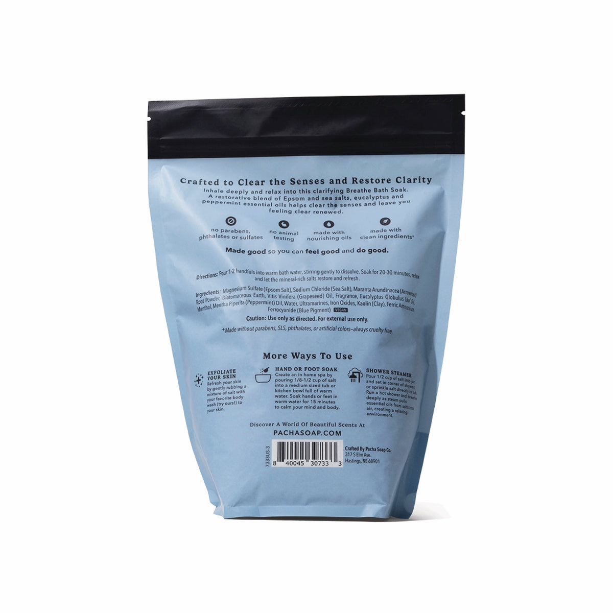 Home Essentials Breathe Epsom Salt Soak for daily home and personal routines with bath body and hygiene