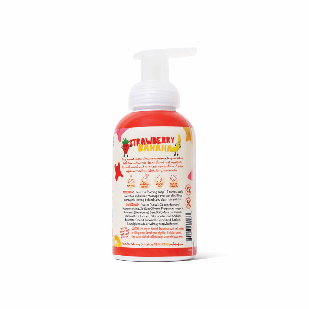 Routine Ready Foaming 2-in-1 Shampoo and Body Wash for daily home and personal routines with hair care