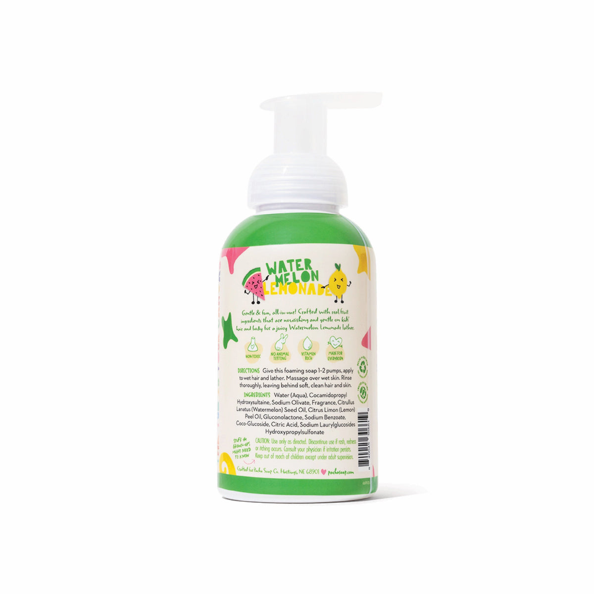 Routine Ready Foaming 2-in-1 Shampoo and Body Wash for daily home and personal routines with hair care