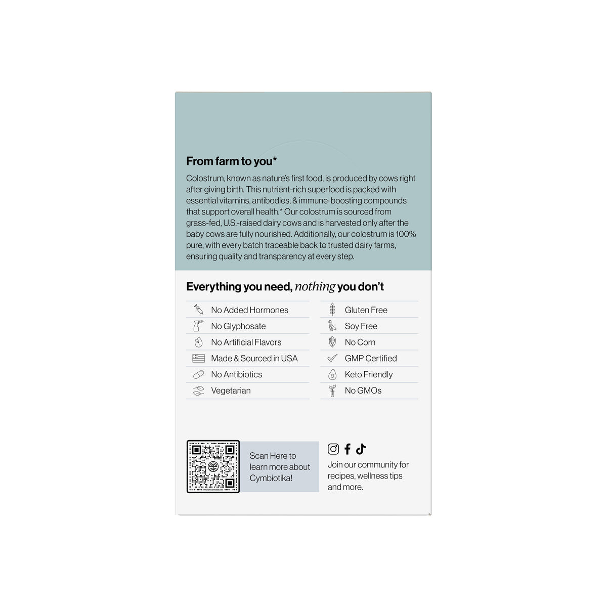 Routine Ready Liquid Colostrum Packets - Immunity + Digestive Support for daily home and personal routines with general everyday essentials