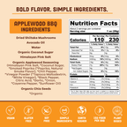Practical Living Applewood BBQ Mushroom Jerky for daily home and personal routines with pantry foods and beverages