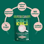 Home Essentials Gut Health Organic Superfood Latte for daily home and personal routines with pantry foods and beverages