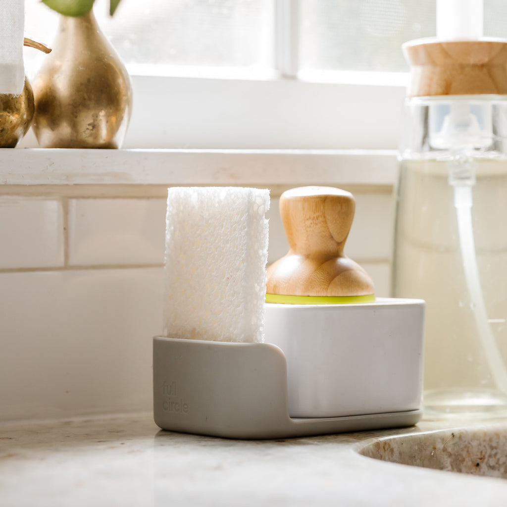 Practical Living Cellulose Plant Sponges for daily home and personal routines with cleaning laundry and paper products