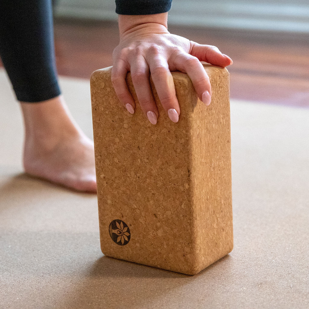 Practical Living Cork Yoga Block - Single for daily home and personal routines with general everyday essentials
