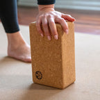 Practical Living Cork Yoga Block - Single for daily home and personal routines with general everyday essentials